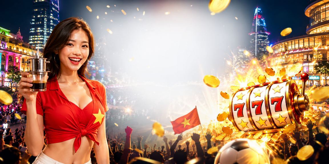Người dùng TP.HCM thưởng thức cà phê và trải nghiệm slot game trực tuyến tại Việt Nam
