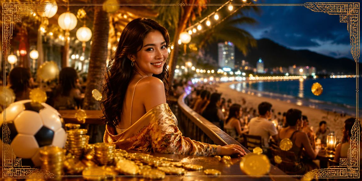 Không khí chợ đêm Nha Trang tấp nập, người dùng theo dõi cá cược bóng đá trực tuyến một cách thư giãn